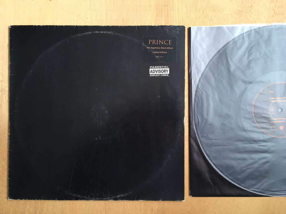 新作，定番 手書きマト3と6 オリジナル独盤 LP Prince / Black Album / プリンス ブラックアルバム Warner Bros 限定オフィシャル盤 1994年(Prince)｜売買されたオークション情報、yahooの商品情報をアーカイブ公開 - P