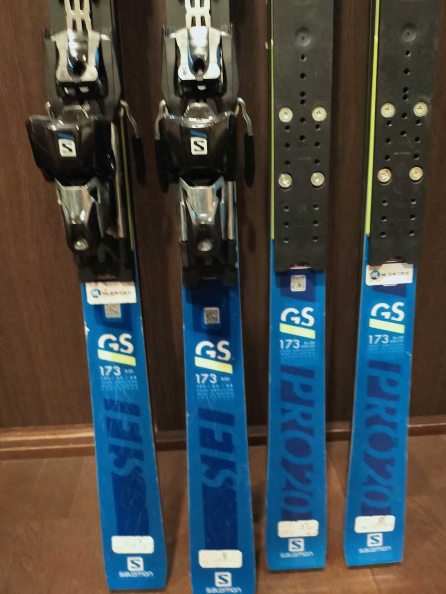salomon GS ユースK1K2 173cm R20 サロモンチームプログラムオーダー