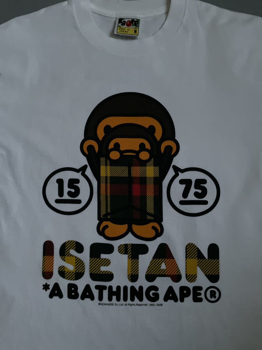 A BATHING APE BAPE マイロ 伊勢丹限定 初期Tシャツ Mサイズ ア 