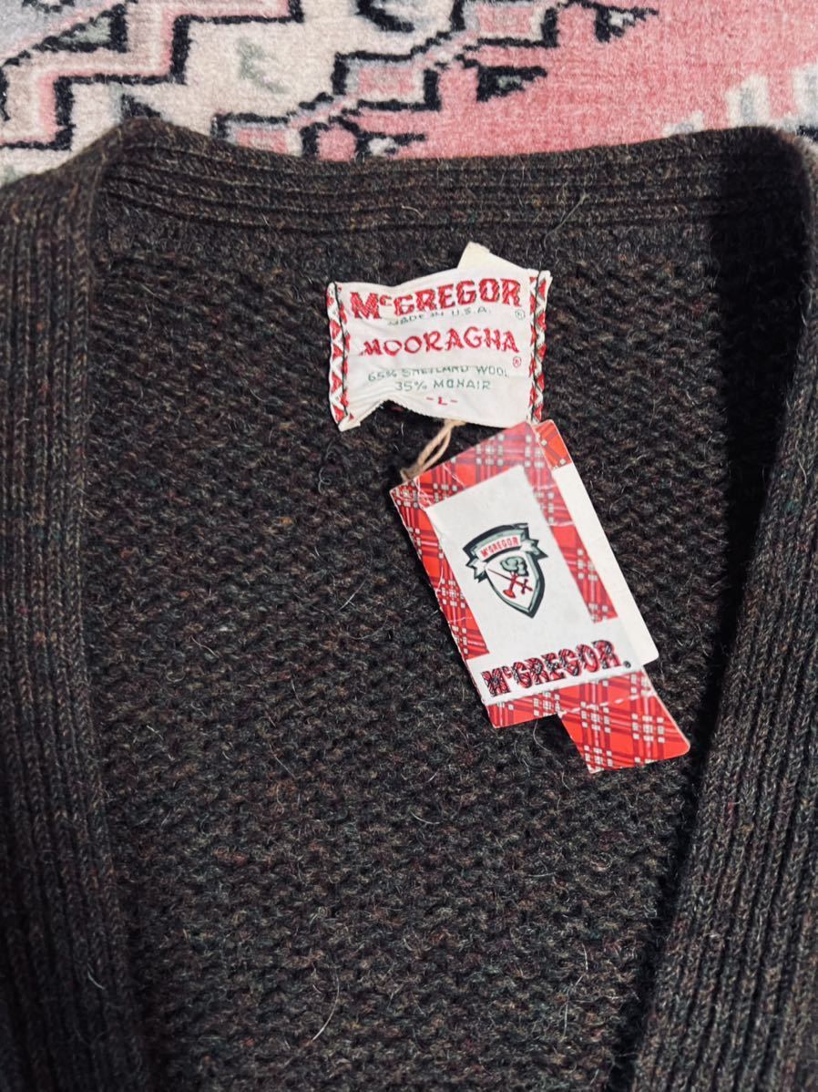 稀極上】60s McGregor マクレガー vintage モヘア カーディガン