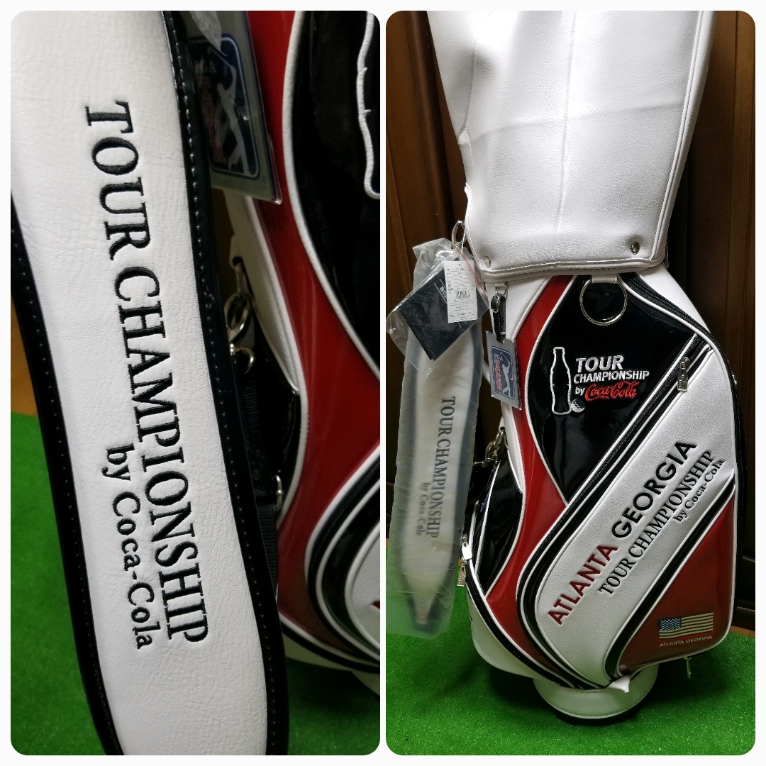 PGA コカ・コーラ TOUR CHAMPIONSHIP キャディバッグ 美品 Coca-Cola