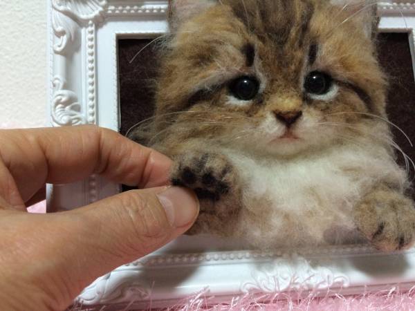 iichi 日々の暮らしを心地よく ペルシャ(チンチラゴールデン) felting