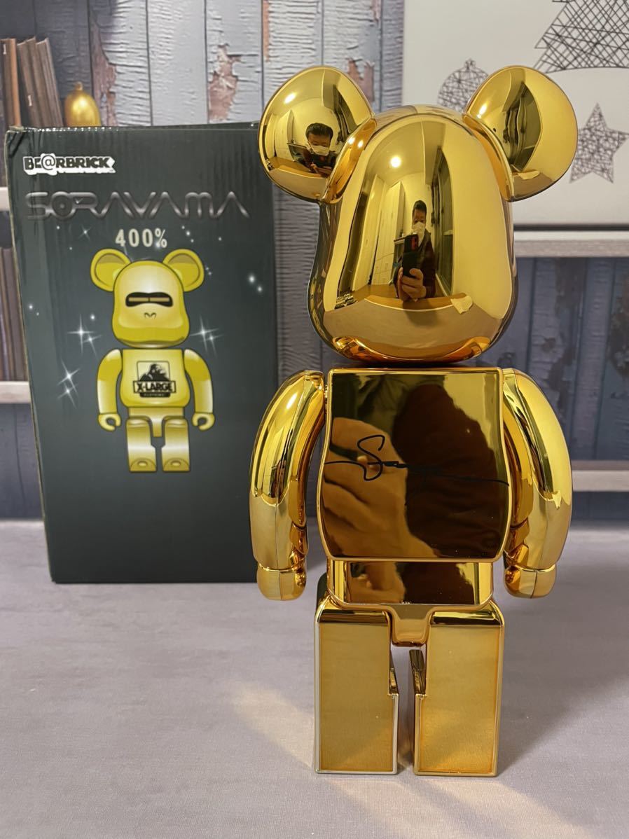 新品未使用☆即発送可 BE@RBRICK XLARGE(R) × HAJIME SORAYAMA 