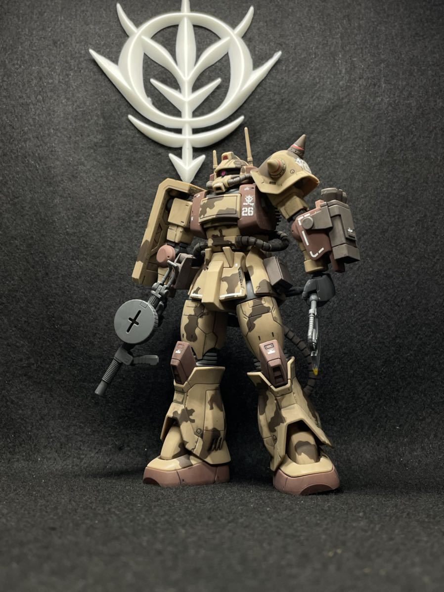 ザクデザートタイプ　ダブルアンテナ仕様　ＭＳＤ　ガンプラ　プレミアムバンダイ限定 ＨＧ 1/144 ザク・デザートタイプ（ダブルアンテナ仕様）｜プレミアムバンダイ｜バンダイナムコグループ公式通販サイト