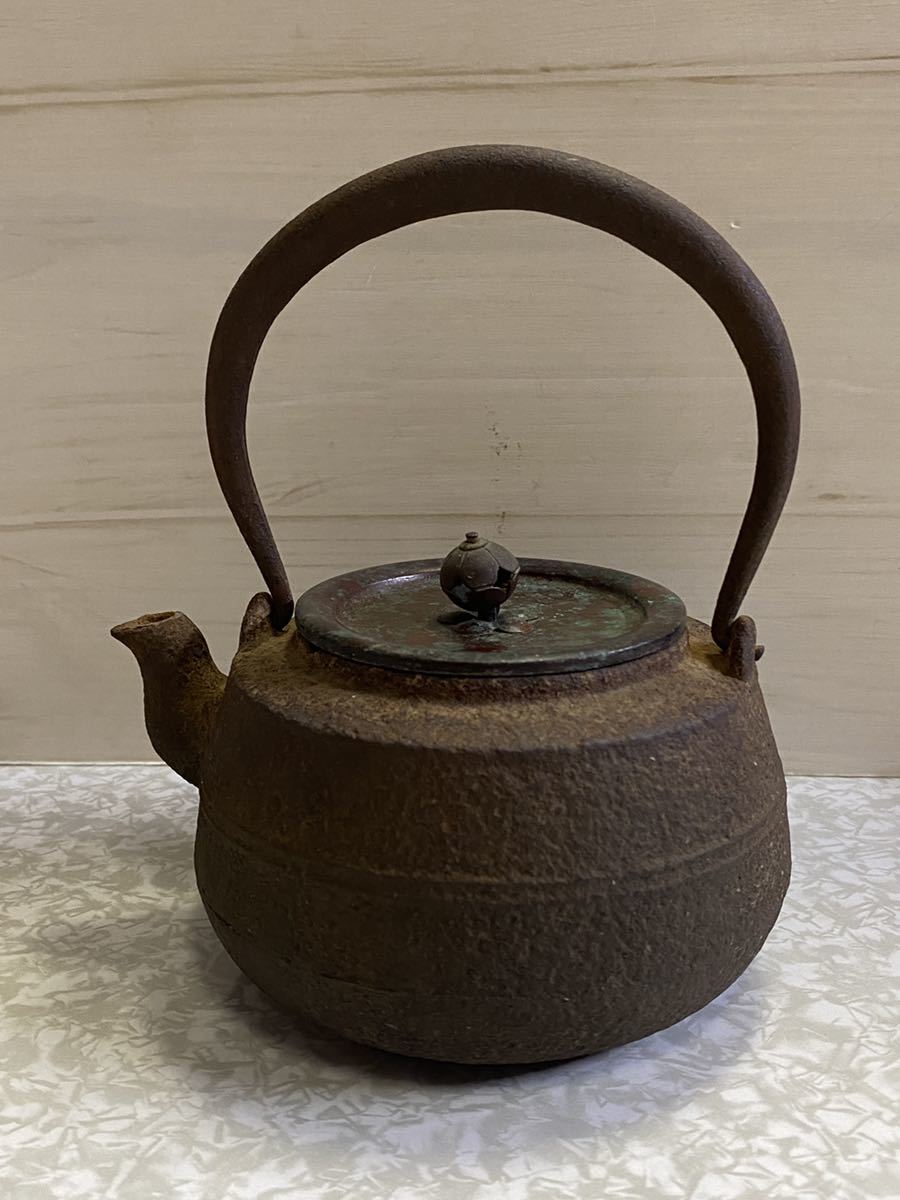 鉄瓶 銅蓋 煎茶道具 茶道具 急須 湯沸 - 公式通販 茶器 | 南部鉄器 無銘