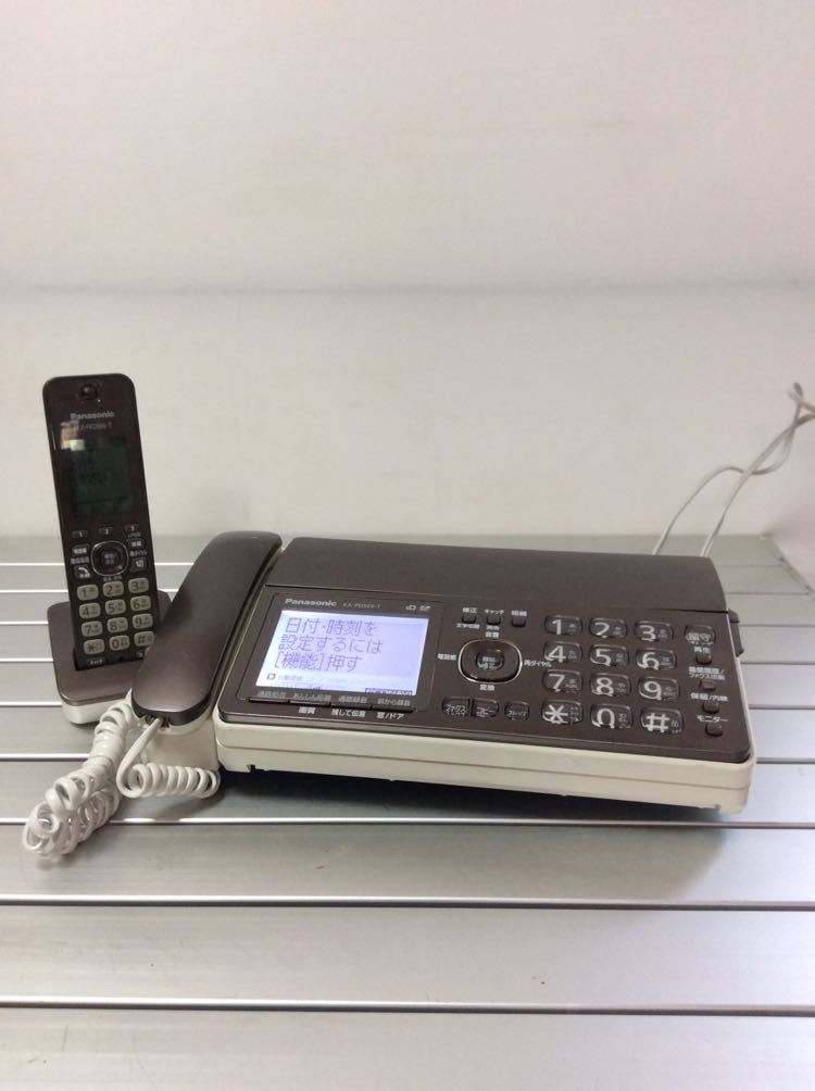 大人気，人気セール 2 Panasonic KX-PD503DL 子機付き ブラウン(ファクシミリホン)｜売買されたオークション情報、yahooの商品情報をアーカイブ公開 - オークファン ファクシミリホン