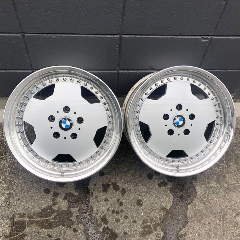1円スタート 17インチ 9J+20 BMW メーカー不明 pcd120 3ピース 1円スタート 17インチ 9J+20 BMW メーカー不明 pcd120 3ピース