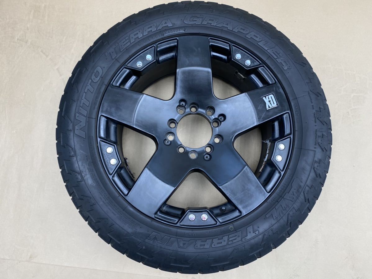 管k220145-15 KMC XD775 ロックスター Rockstar 20インチ8.5J+35 5H 