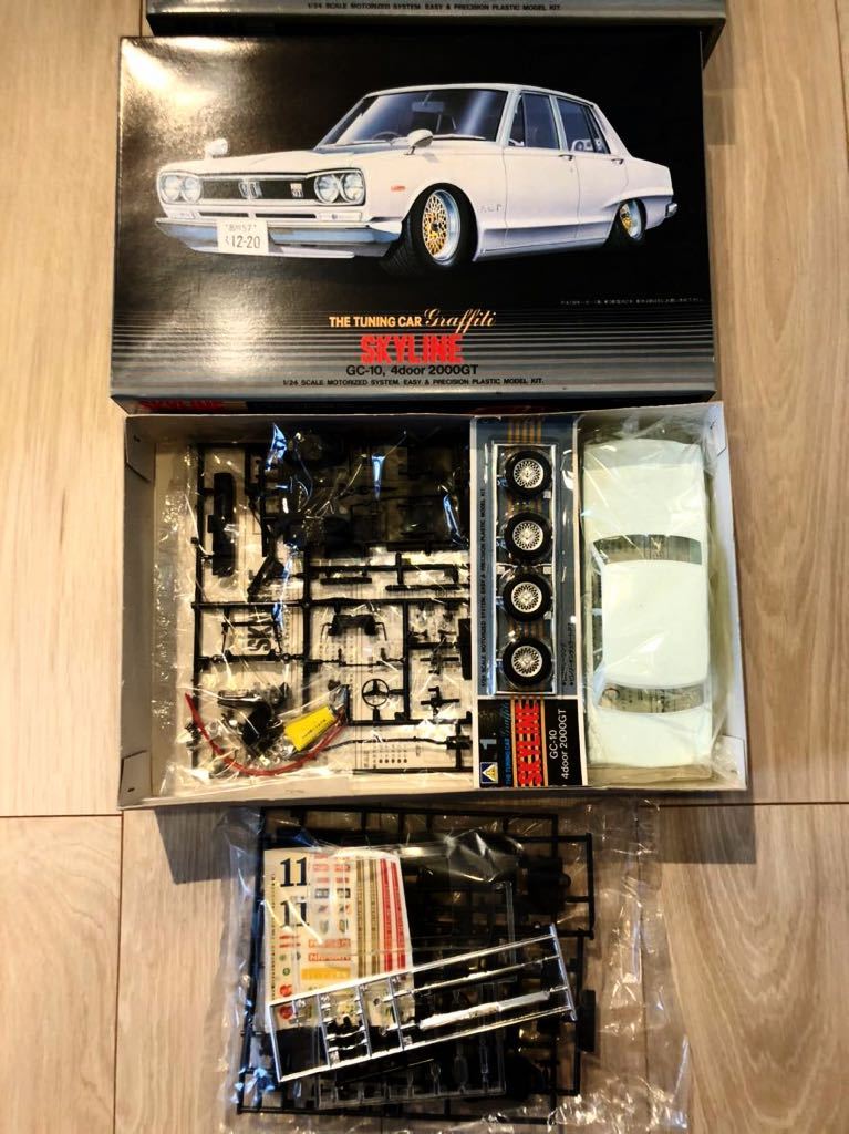 アオシマ 1⁄24 ハコスカ スカイライン 日産 1円～ ジャパン トヨタ