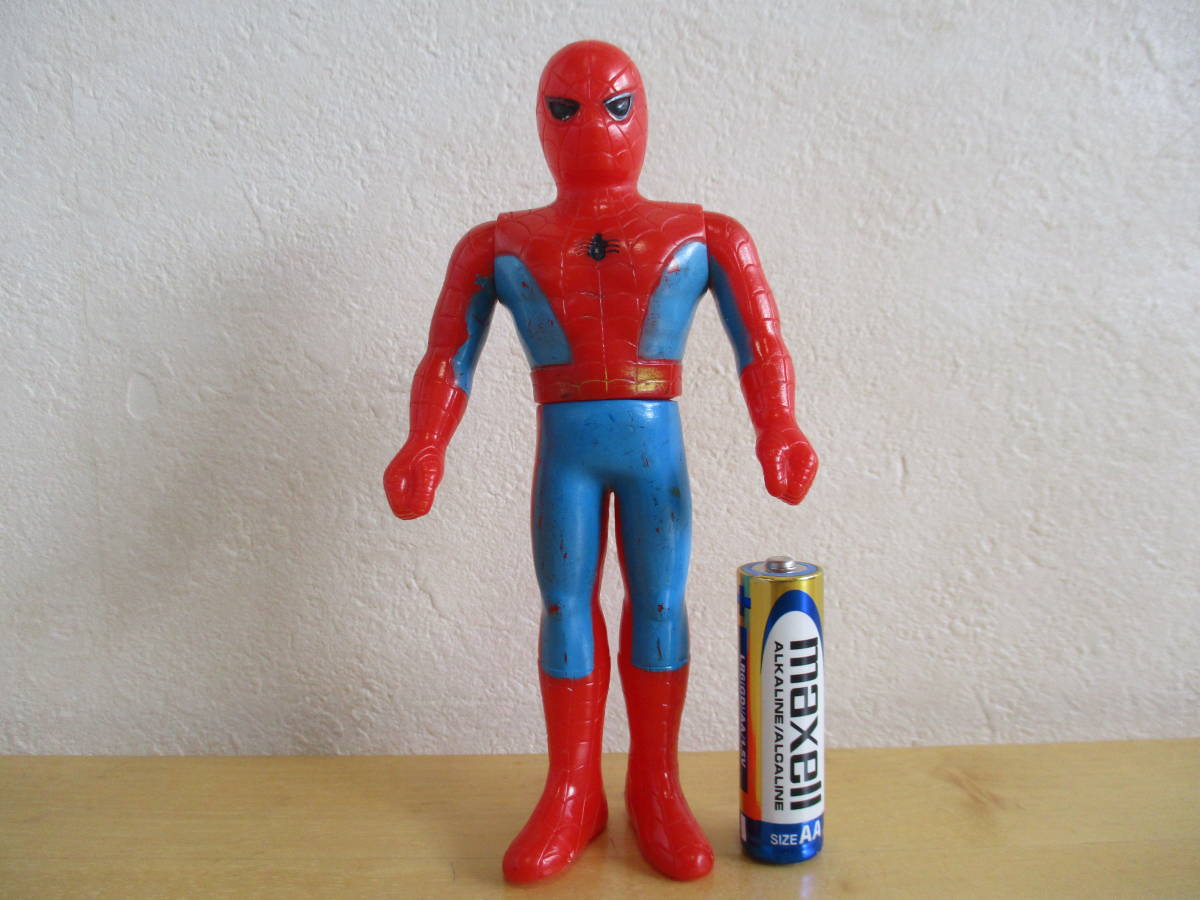 スパイダーマン ポピー - ソフビ 東映 当時物 Yahoo!オークション 昭和
