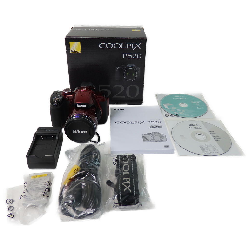 Nikon COOLPIX P520 通電可能 ジャンク ニコン クールピクス デジカメ