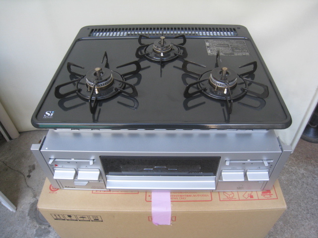 Paloma パロマ 3口ビルトインガスコンロ P1633A0WHV 都市ガス用 