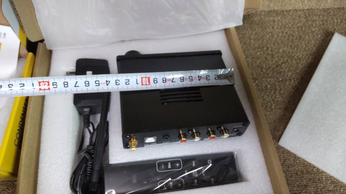 AIYIMA TUBE-T5 Bluetooth　 真空管6K4内蔵USBプリアンプ　　＋　トヨバンク　USBマイク　　BM-858　 AIYIMA Amplifier T5 気軽にポン置き出来る真空管ハイブリッドアンプ OPENBOX プリアンプ