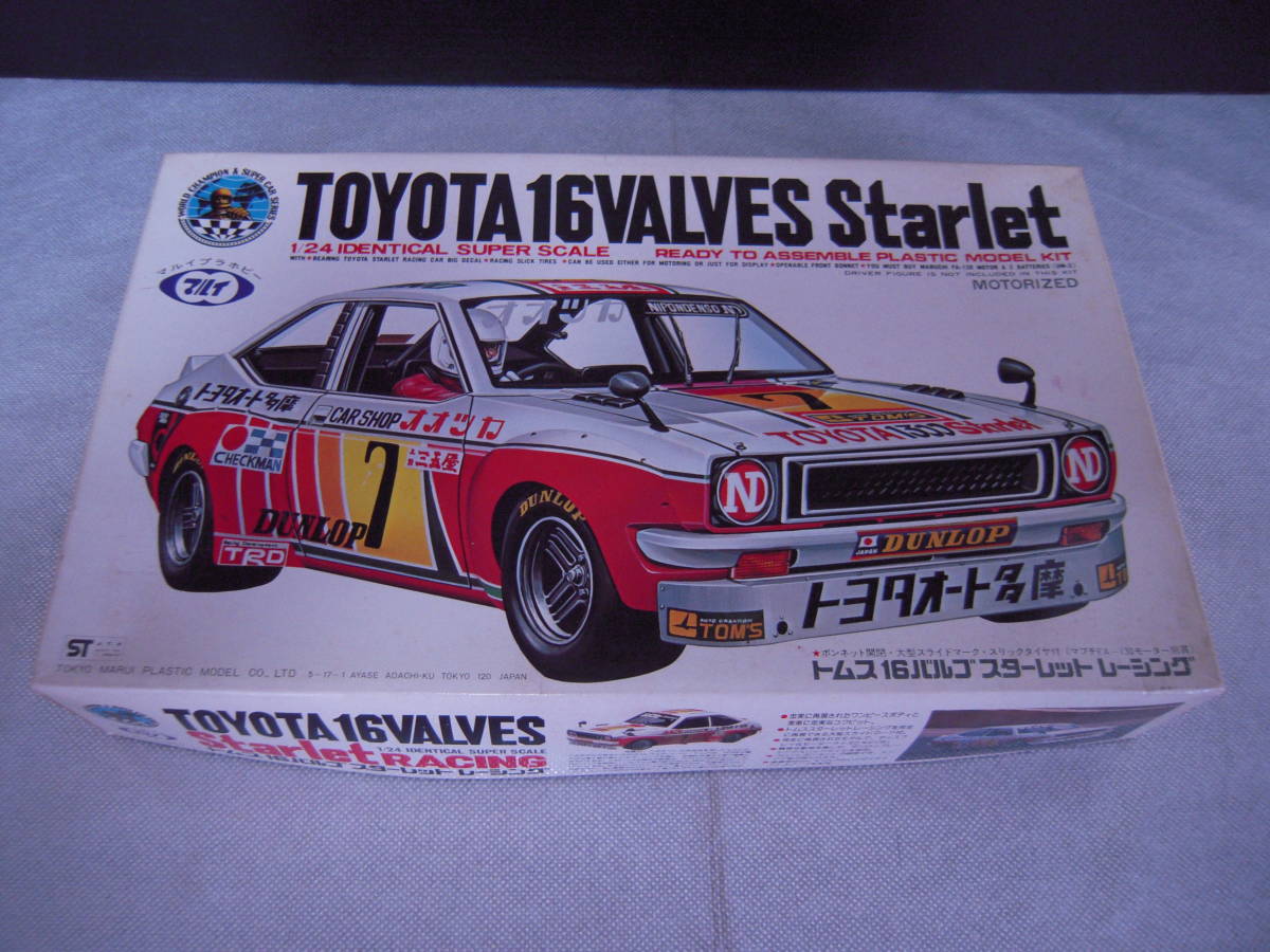 ☆マルイ 1/24 トムス16バルブ スターレット レーシング
