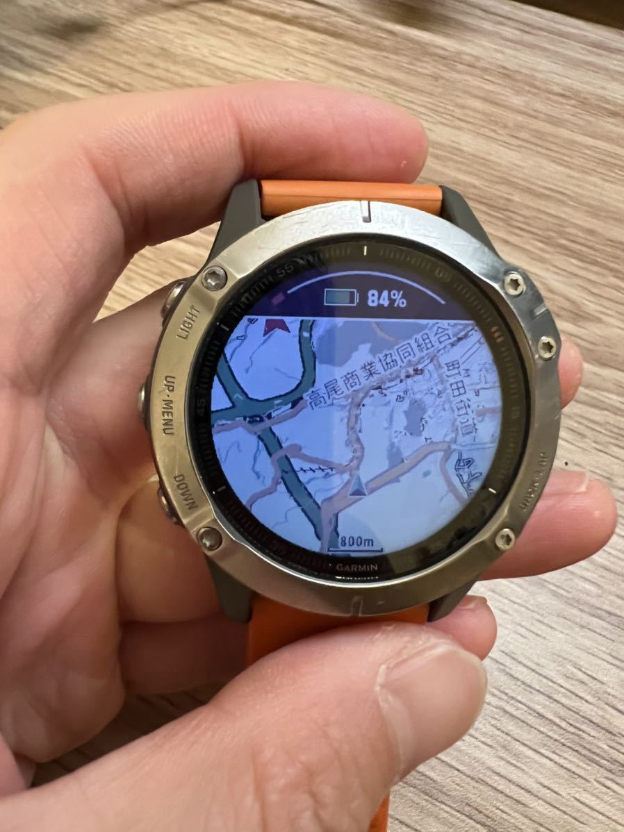 0 | Sapphire Fenix FENIX 010 ガーミンfenix 6 Sapphire Ti　garmin 送料込み