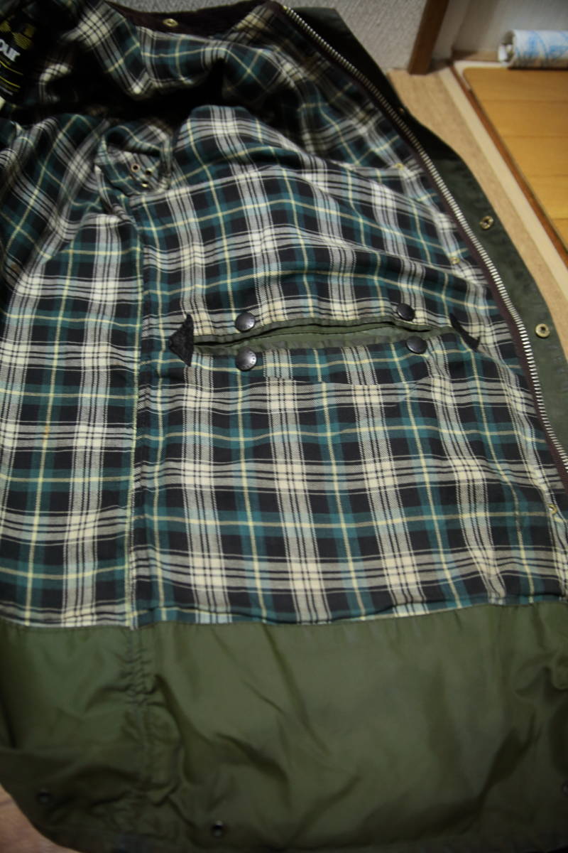 0 Barbour ボーダー バブアー 公式通販 セージ borderボーダー L グリーン 公式 ページ 新品Barbour Border Size リプ オイルドジャケット&frasl;40サイズ