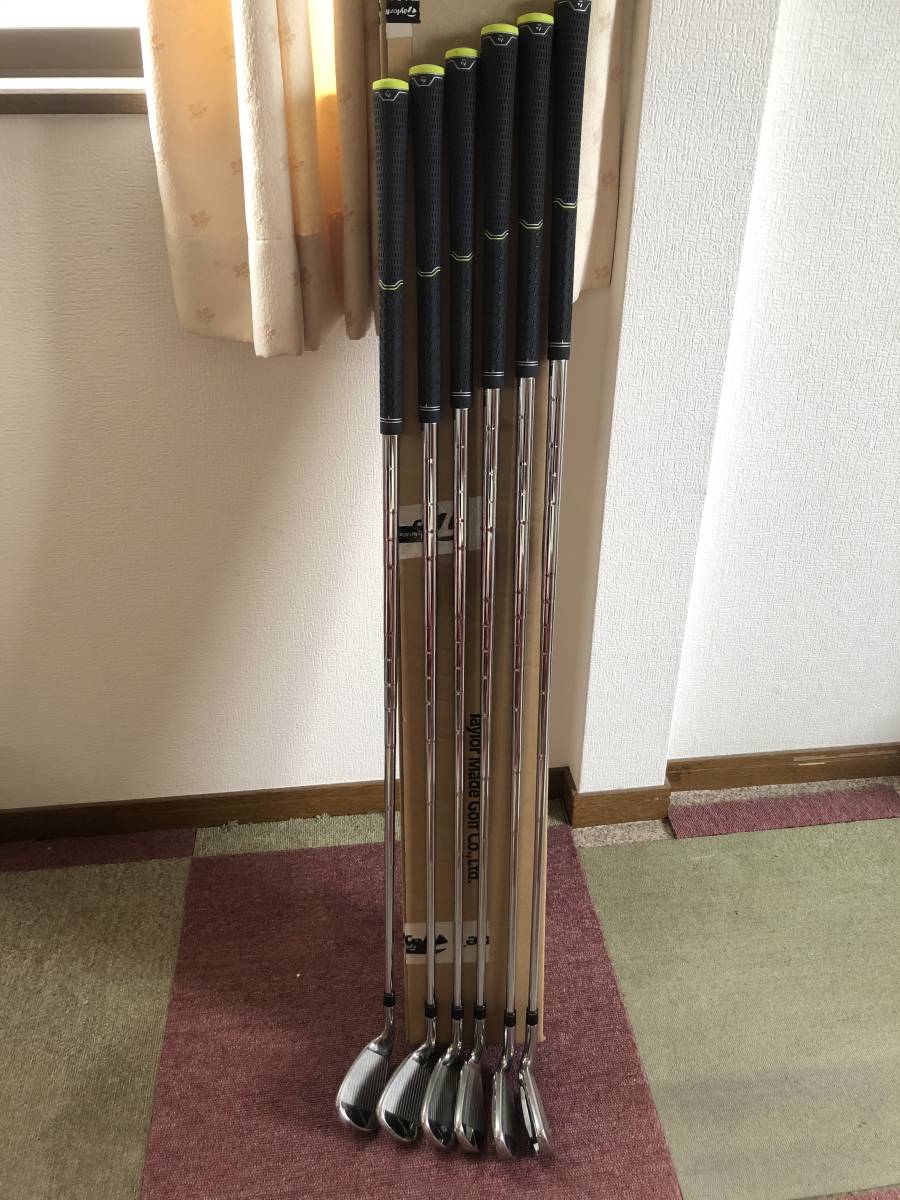 人気定番，定番人気 テーラーメイド M2アイアン 5-P 6本セット フレックスS(テーラーメイド)｜売買されたオークション情報、yahooの商品情報をアーカイブ公開 - オークファン 男性右きき用