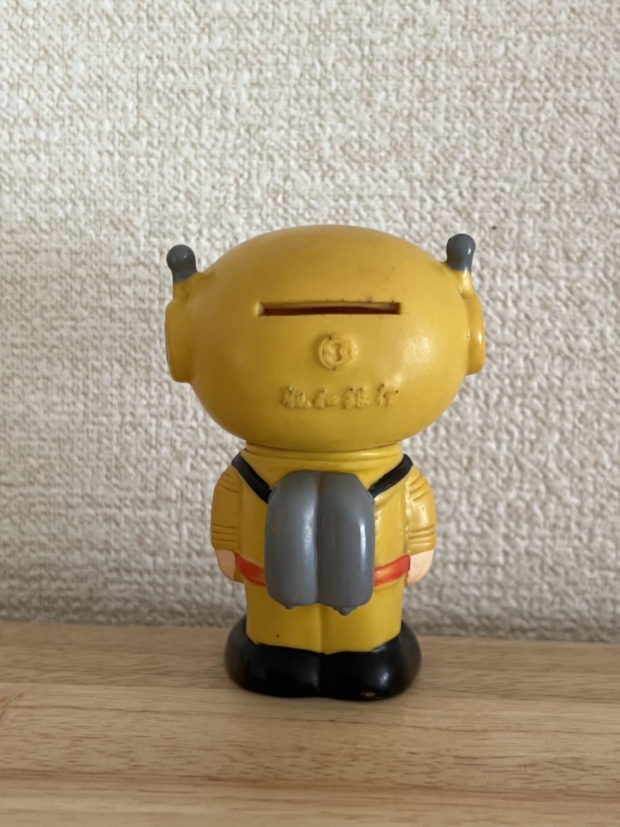 親和銀行 貯金箱 宇宙服 企業物 ノベルティ 非売品 ソフビ 昭和レトロ