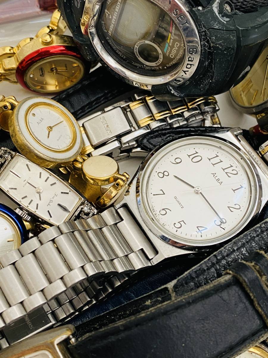 ⑳-156 480円～ 【同梱不可】各種ブランド 中古品 腕時計 21本まとめ