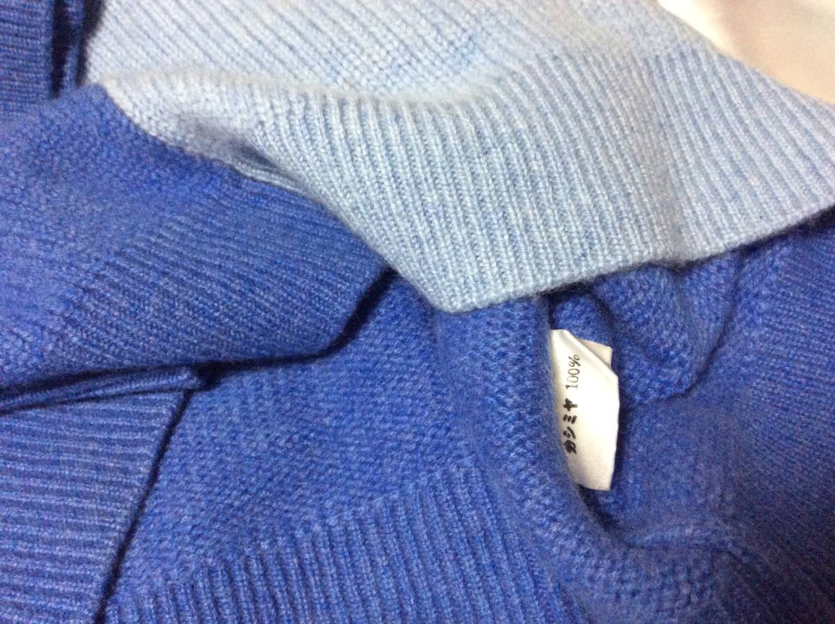 EDDY MONETTIエディモネッティ☆20万超贅沢カシミア お洒落なバイ