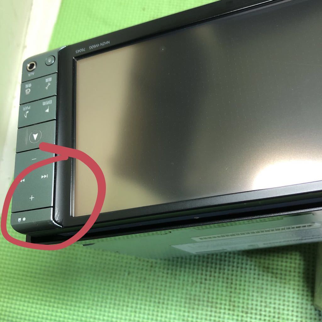 トヨタ純正ナビ NHZN-W60G☆地図データ2010年版 Bluetooth/SD/DVD/CD