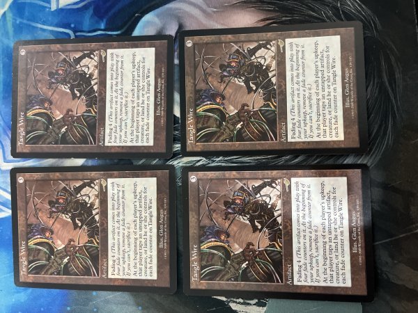 即決 MTG 同梱可 4枚セット 英語 【EN】《からみつく鉄線/Tangle Wire