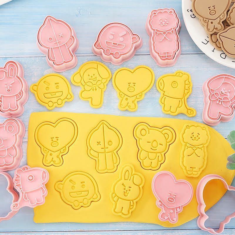 Bt21 Bts クッキー型 抜き型 型抜き クッキーカッター 全身タイプ 製菓用品 アイシングクッキー お菓子作り 手作り お菓子キャラ弁 お弁当 型 売買されたオークション情報 Yahooの商品情報をアーカイブ公開 オークファン Aucfan Com