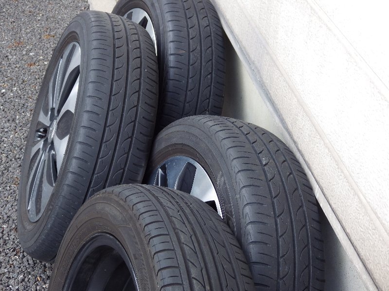 ◇スズキ ソリオ 純正アルミホイール 15インチ 4穴 ヨコハマ 165/60R15