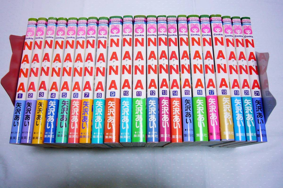 Nana ナナ 1 21巻 セット 矢沢あい 集英社 りぼんマスコットコミックス クッキー 少女 売買されたオークション情報 Yahooの商品情報をアーカイブ公開 オークファン Aucfan Com
