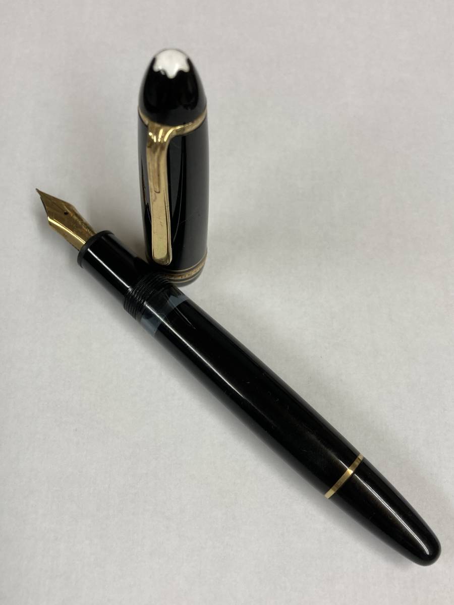 早 1円〜 MONTBLANC モンブラン マイスターシュテュック 万年筆 14k