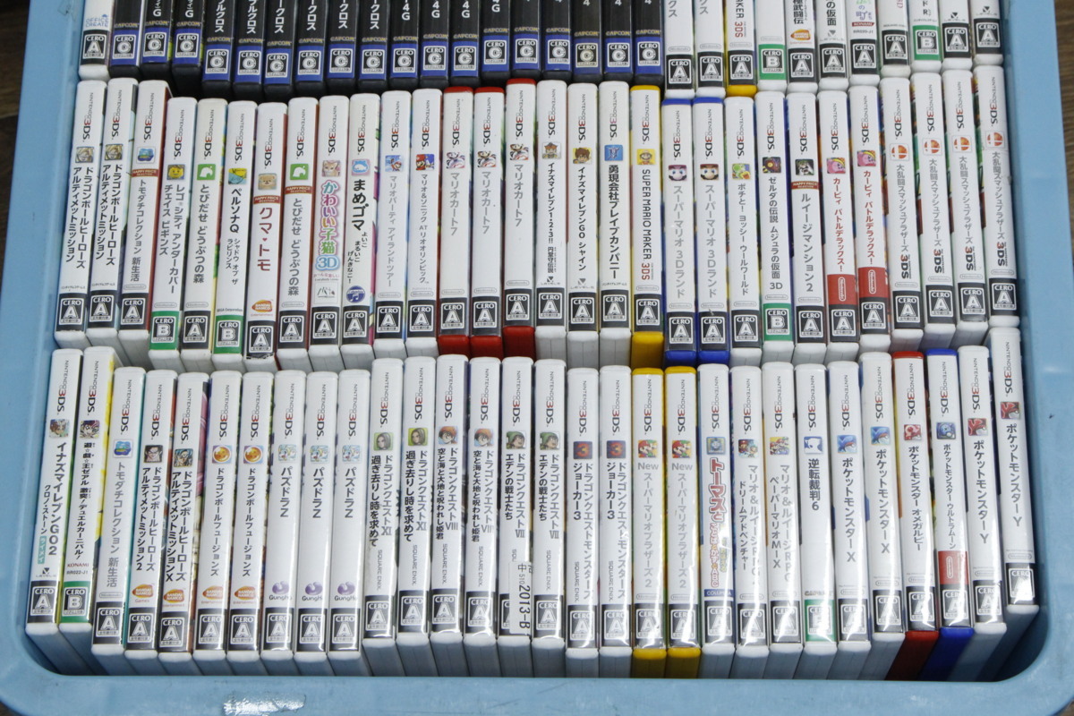 ジャンク品 3dsソフト 約100本セット ポケモン オメガルビー X Y 星のカービィtdx ガールズrpg テラリア 等 未検品 ニンテンドー3ds専用ソフト 売買されたオークション情報 Yahooの商品情報をアーカイブ公開 オークファン Aucfan Com