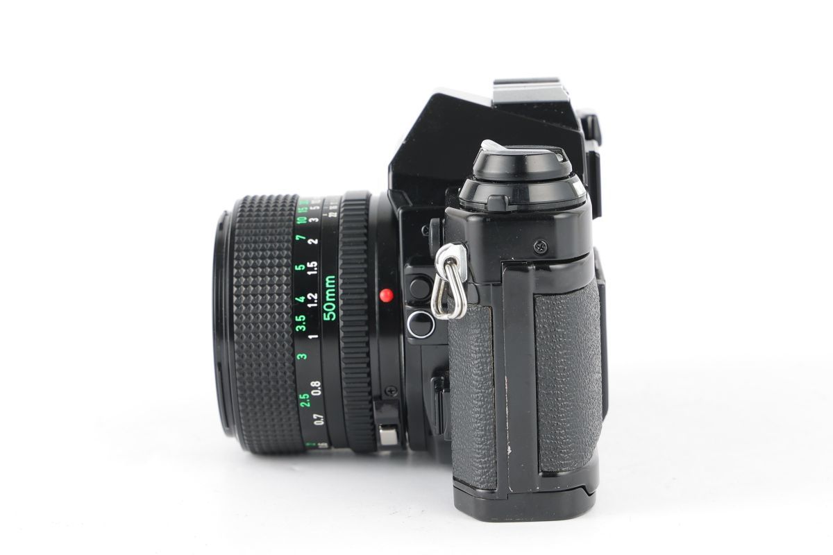 最新作，2025 06297cmrk Canon AE-1P PROGRAM + New FD 50mm F1.4 MF一眼レフ フイルムカメラ 標準レンズ