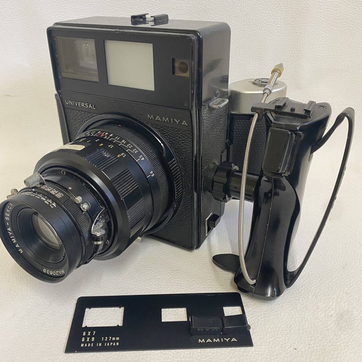 ○MAMIYA マミヤ UNIVERSAL ユニバーサル SEKOR P 1:4.7 127mm