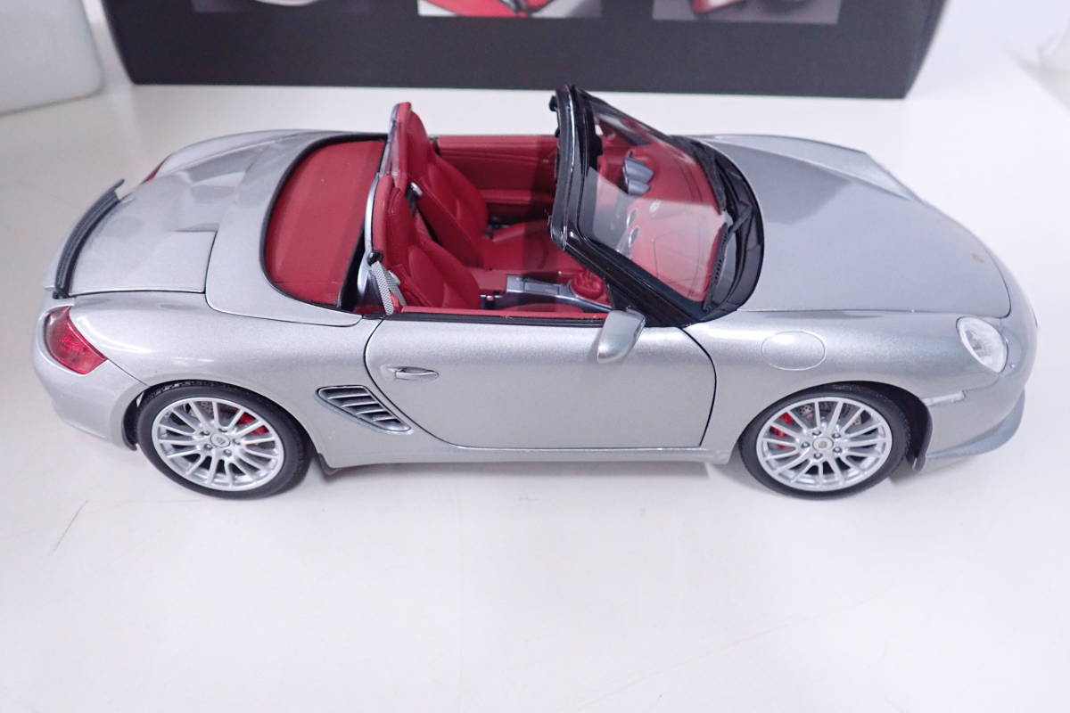 Kyosho 1/18 PORSCHE BOXSTER S RS60 Silver No.08382S 京商 ポルシェ 