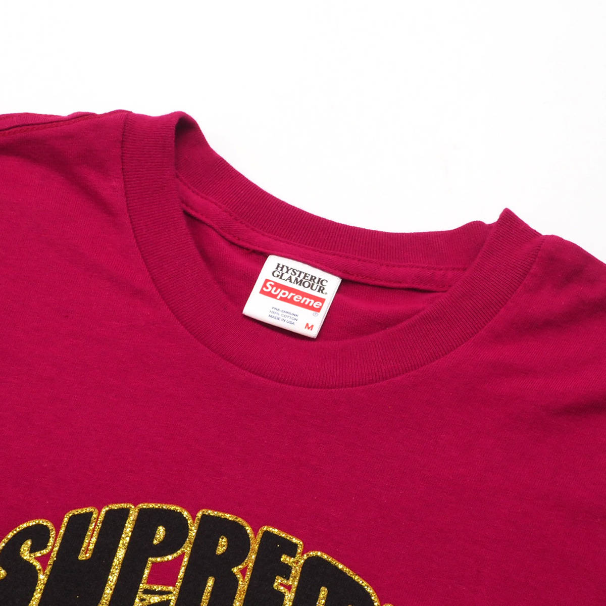 Supreme/Hysteric Glamour L/S Tee マゼンタM シュプリーム 