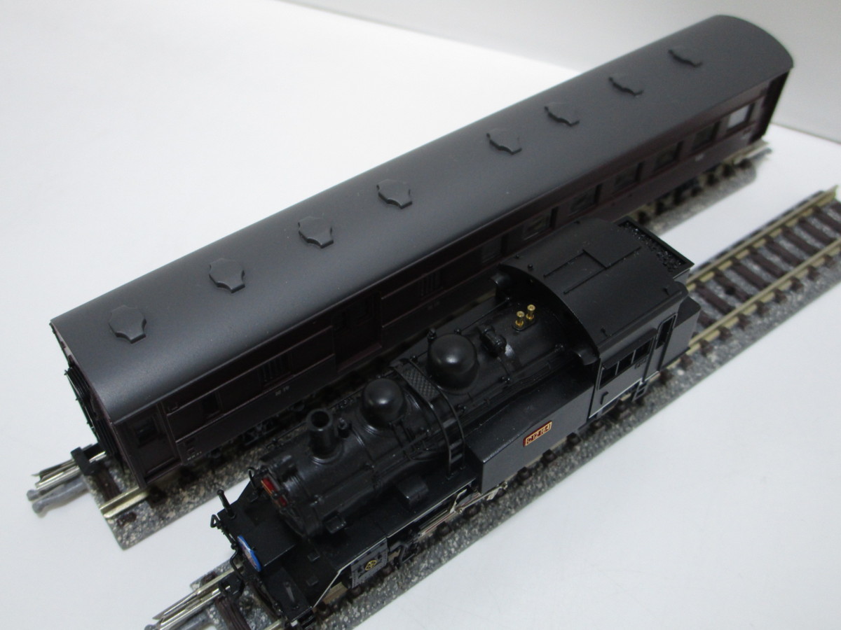 1円〜 ジャンク マイクロエース Nゲージ A-4295 C12-164・44系客車