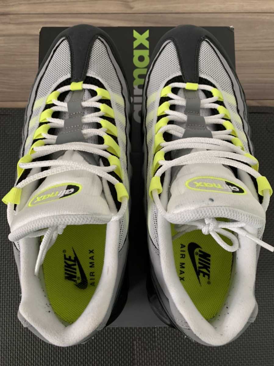 NIKE AIR MAX 95 OG NEON YELLOW 2020 ナイキ エアマックス ネオン イエローグラデ 復刻 CT1689-001 US10,5 28,5cm