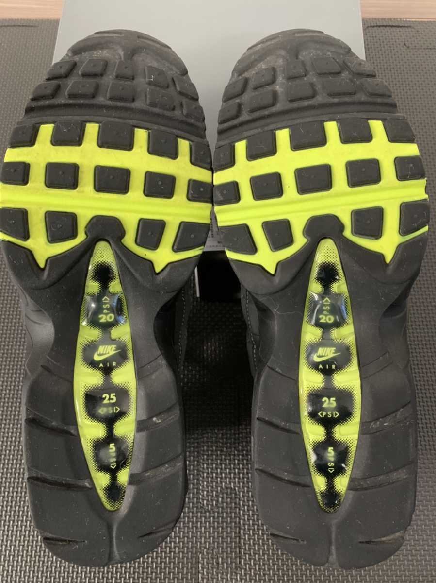 NIKE AIR MAX 95 OG NEON YELLOW 2020 ナイキ エアマックス ネオン イエローグラデ 復刻 CT1689-001 US10,5 28,5cm
