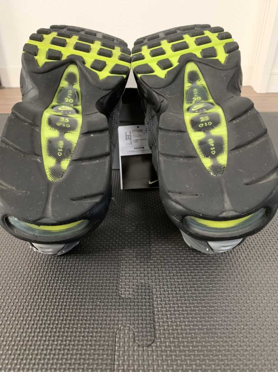 NIKE AIR MAX 95 OG NEON YELLOW 2020 ナイキ エアマックス ネオン イエローグラデ 復刻 CT1689-001 US10,5 28,5cm