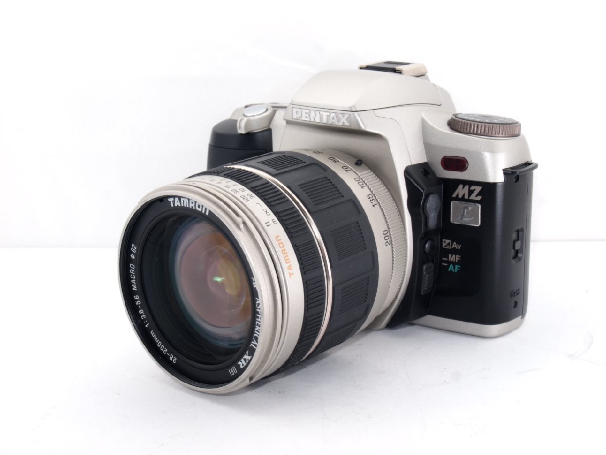 一眼レフカメラPENTAX MZ-7 TAMRONレンズ 28-200mm