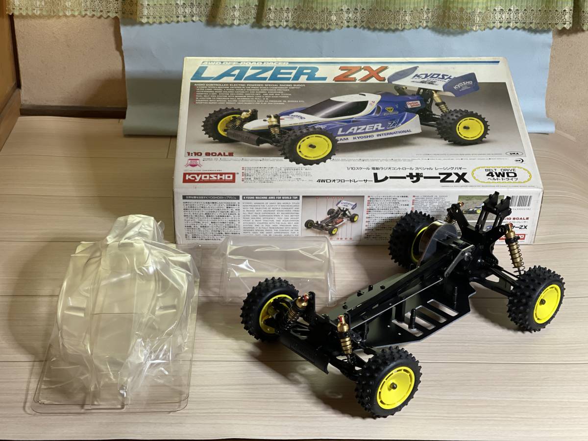 京商 RC 1/10 希少 当時物 レーザーZX KYOSHO LAZER ZX 4WD