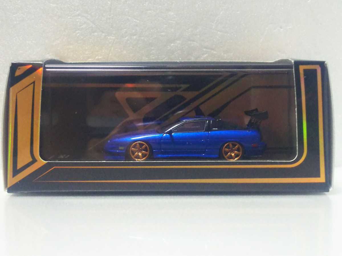 Error404 1/64 日産 180SX ニッサン ワンエイティ 青 ブルー GT