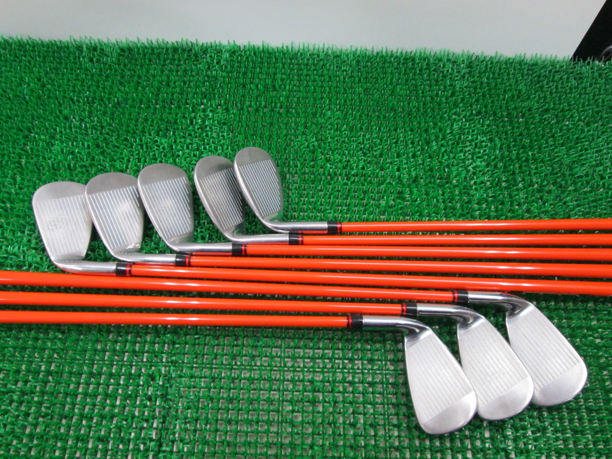 ☆中古品☆アイアンセット マルマン VERITY RED 8本セット フレックス
