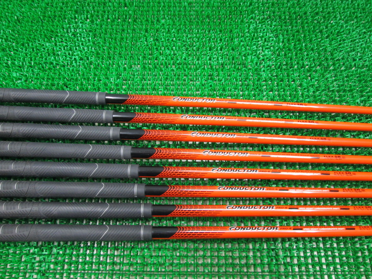 ☆中古品☆アイアンセット マルマン VERITY RED 8本セット フレックス