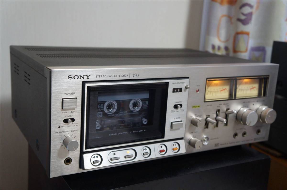 SONY　ソニー　カセットデッキ　ＴＣ－Ｋ７　整備品 Sony ソニー カセットデッキ TC－K7 整備品 【公式通販】