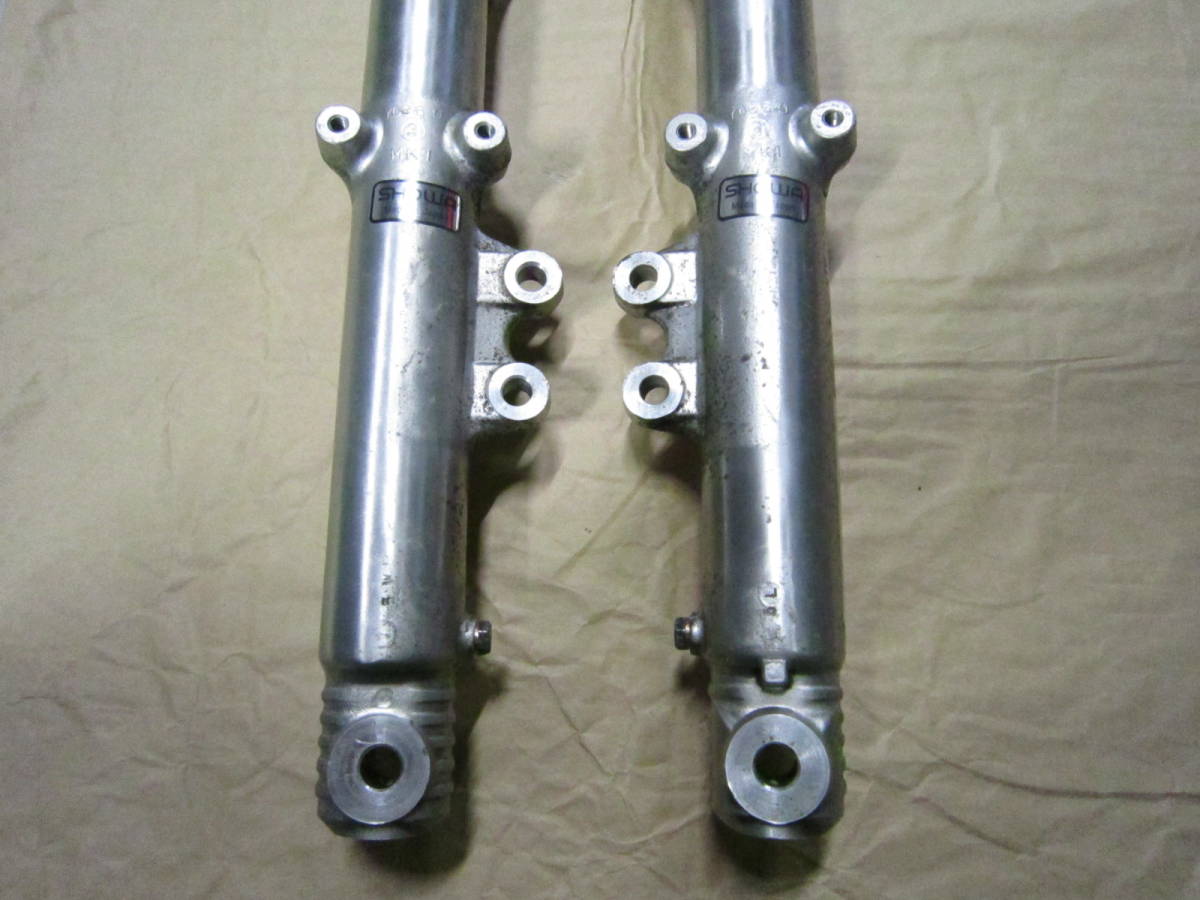 RZ250R 29L フロントフォーク左右 中古 φ35 ジャンク 点錆 微かに
