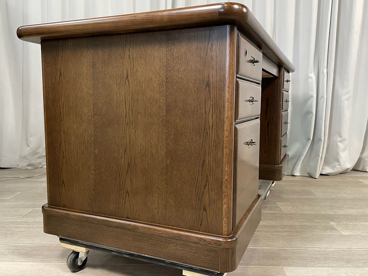 karimoku』カリモク 両袖机 エグゼクティブデスク 書斎机 ワークデスク