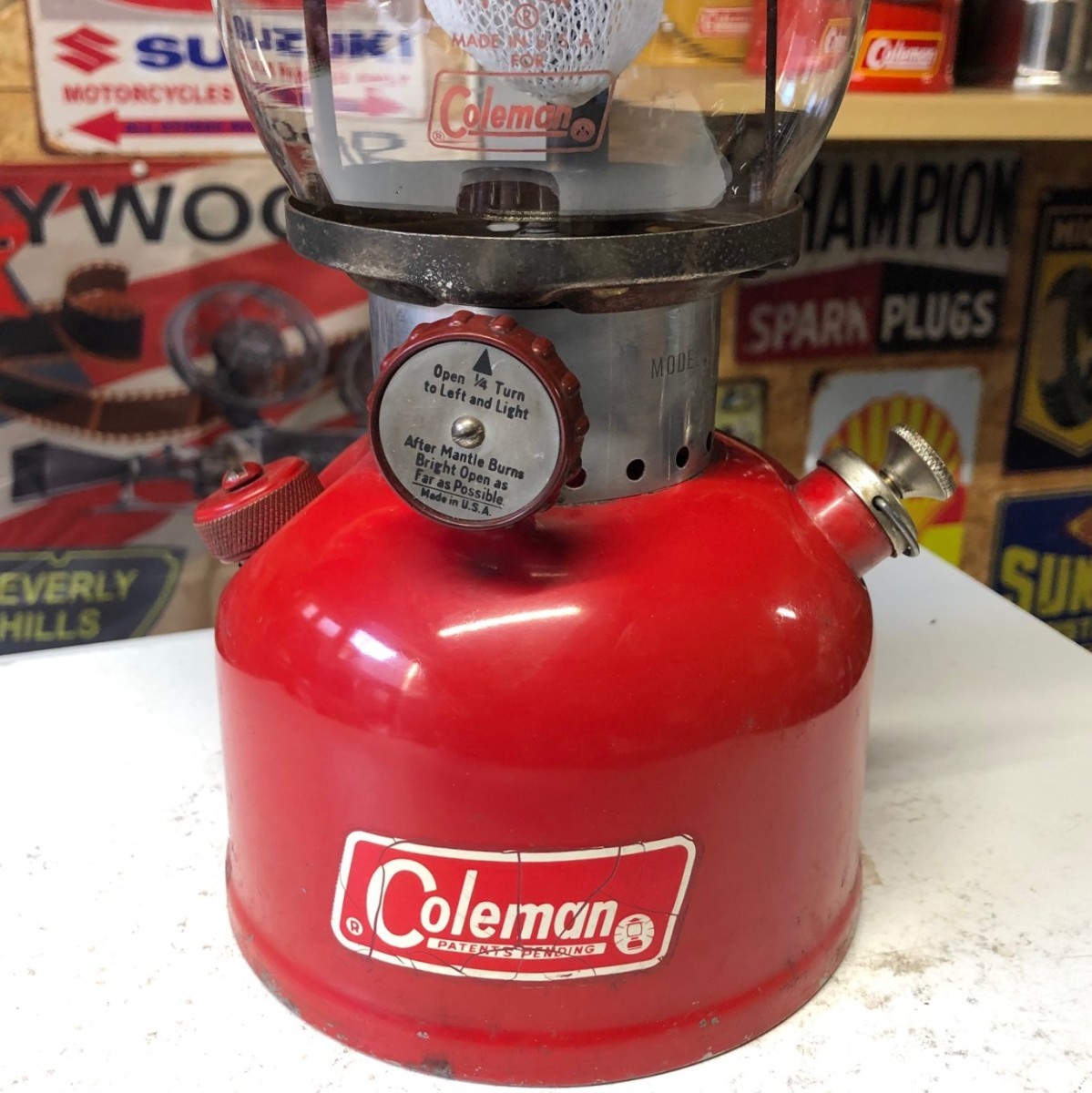 Coleman ランタン 200A 1965年1月製 パテペン 1965年製