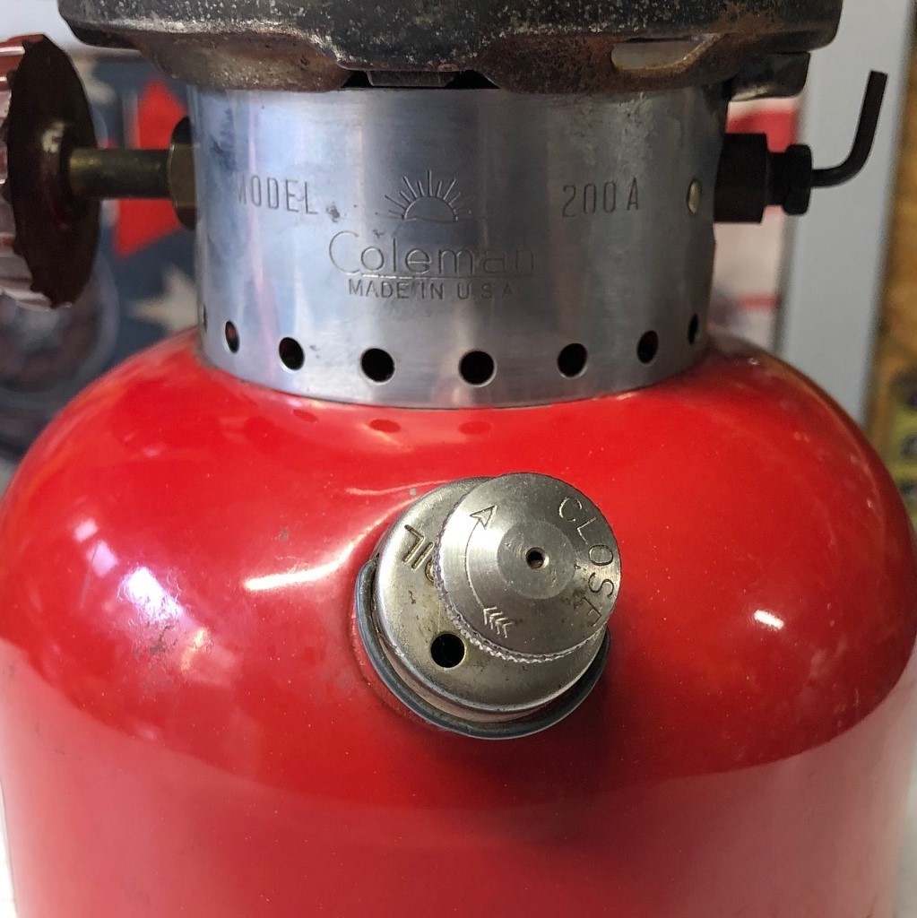 Coleman ランタン 200A 1965年1月製 パテペン 1965年製