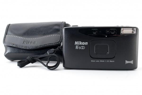 ★極上美品★ Nikon ニコン AF600 コンパクトフィルム パノラマ 28mm F3.5 MACRO マクロ #917113 AF600 Nikon コンパクトフィルムカメラ コンパクトフィルム 外観特上級Nikon 品